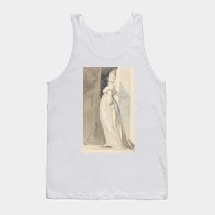 Back View of a Standing Female Called Mrs. Fuseli by Henry Fuseli Tank Top